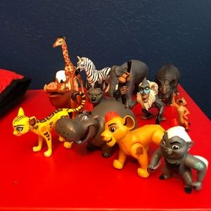 Lion Guard/King Figurines